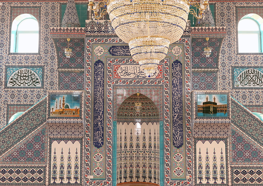Kütahya Cami Çini Dekoru-Kütahya Çini